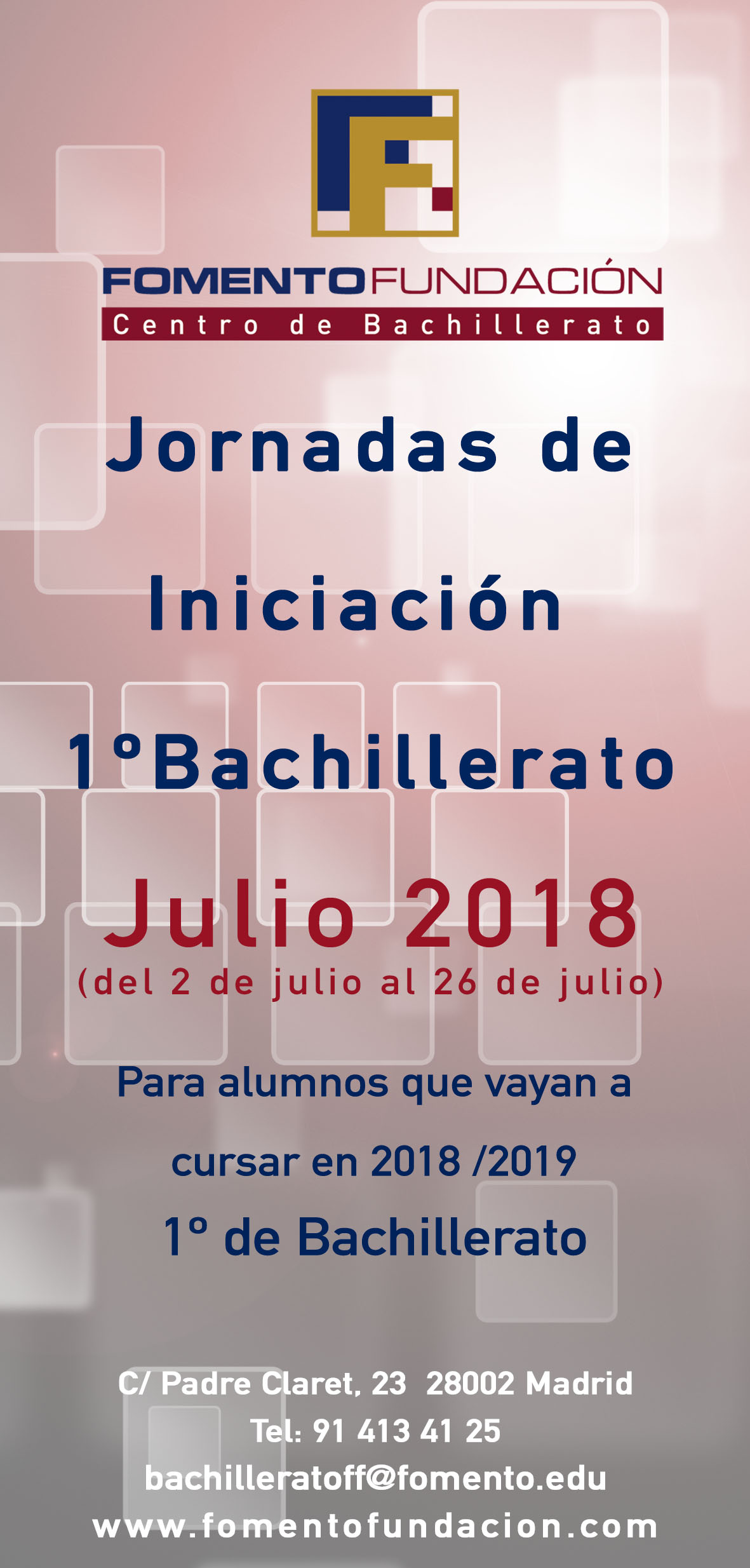 Iniciación a Bachillerato FF